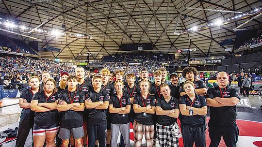 Grizzly wrestlers take top 10 at state