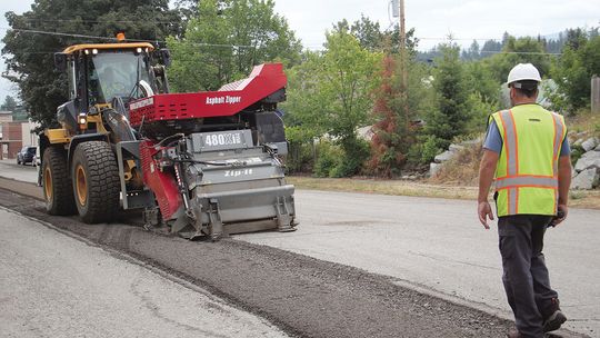 Newport street work continues
