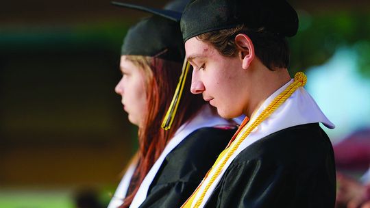 Salutatorian Richard Dionne