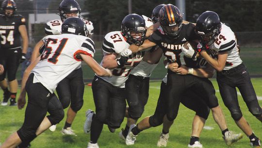 Spartans overwhelm Salmon