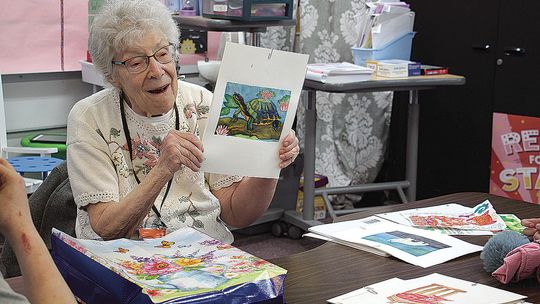 Students meet Faires’ friends