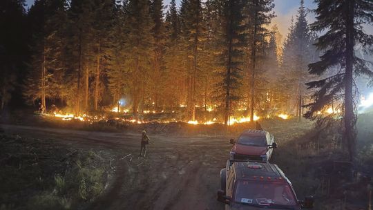 Tacoma Creek fire over 3,000 acres