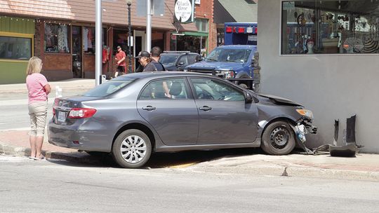 Three vehicles crash downtown on same day