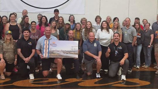 Tribe donates $15,500 to Cusick teachers