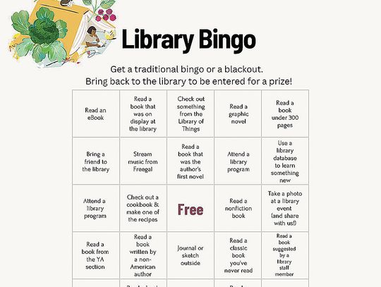 Bingo for Summer Reading