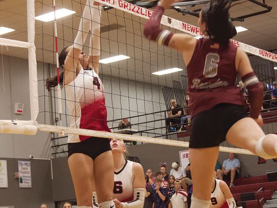 Grizzly volleyball opens season with win