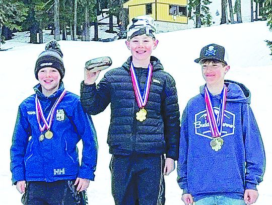 Johnston, 11, wins Overall Champion ski championship