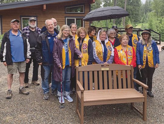 Lions support Memory Garden
