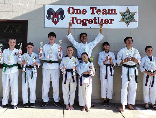 Local karate winners