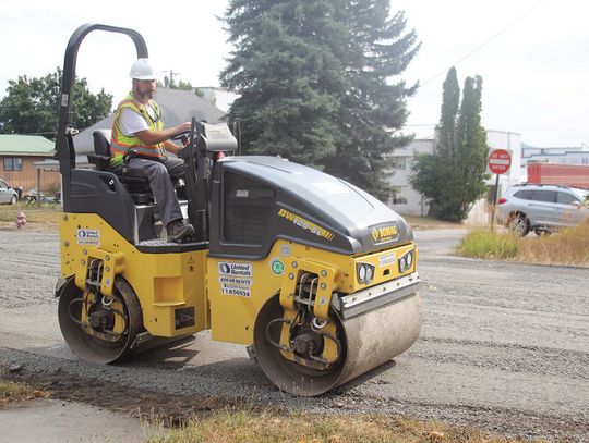 Newport road work underway