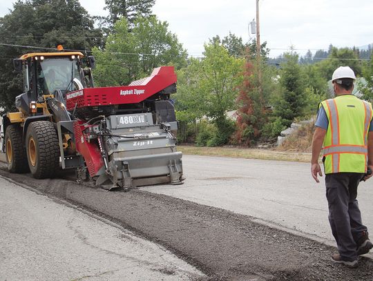 Newport street work continues