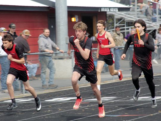 Priest River boys walk away with third trophy of season
