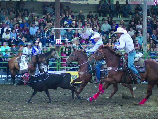 Roping tough at Newport Rodeo