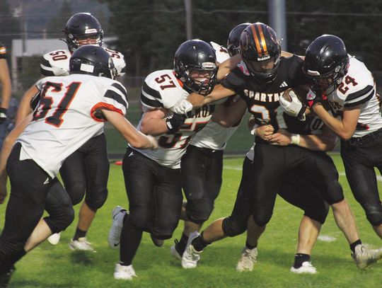 Spartans overwhelm Salmon