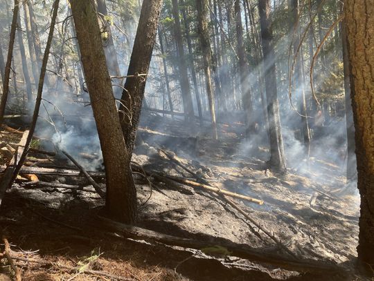 Tacoma Creek fire 90% contained