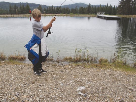 Tribal pond opens for Cusick students