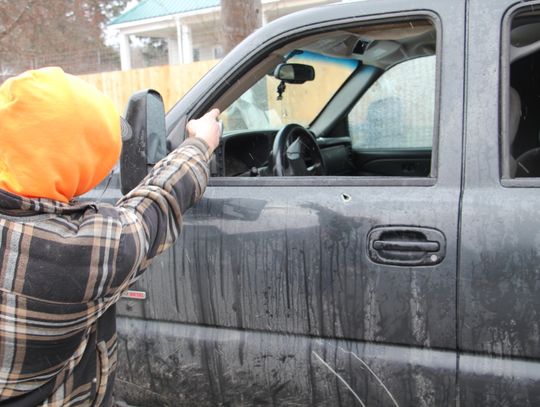 Two vehicles shot overnight in Newport