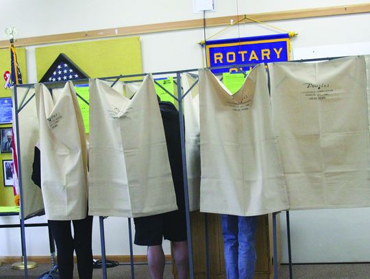 Voting at Oldtown