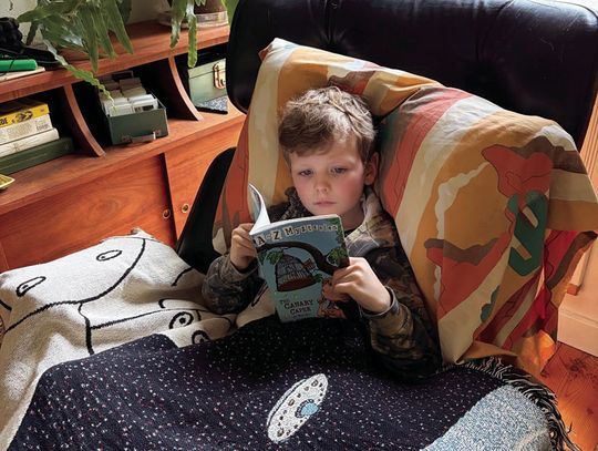 Windy day off becomes lesson in the power of reading