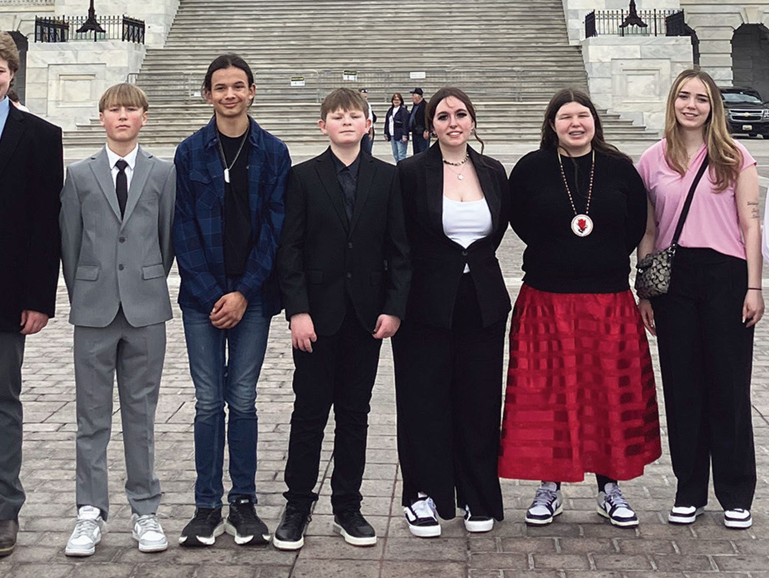Cusick students back from Washington, D.C. Trip