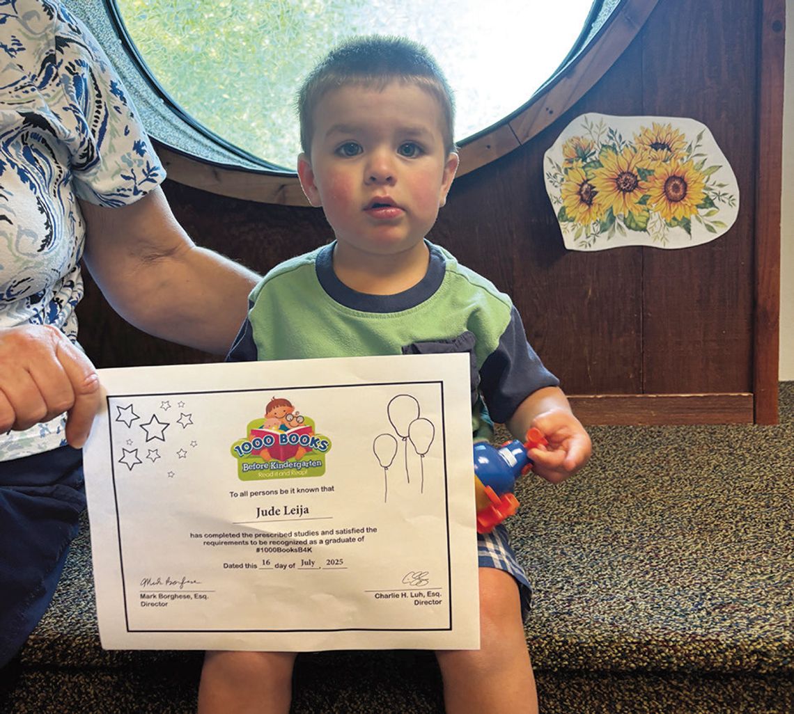 1,000 books before kindergarten