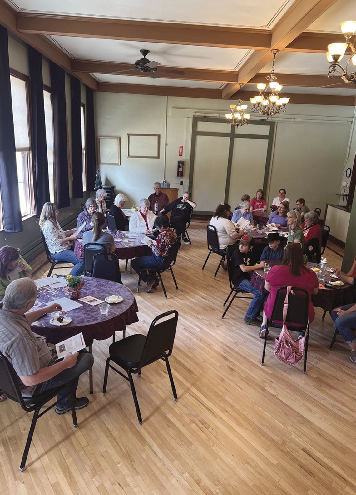 Annual meeting, volunteer appreciation at The Cutter Theatre