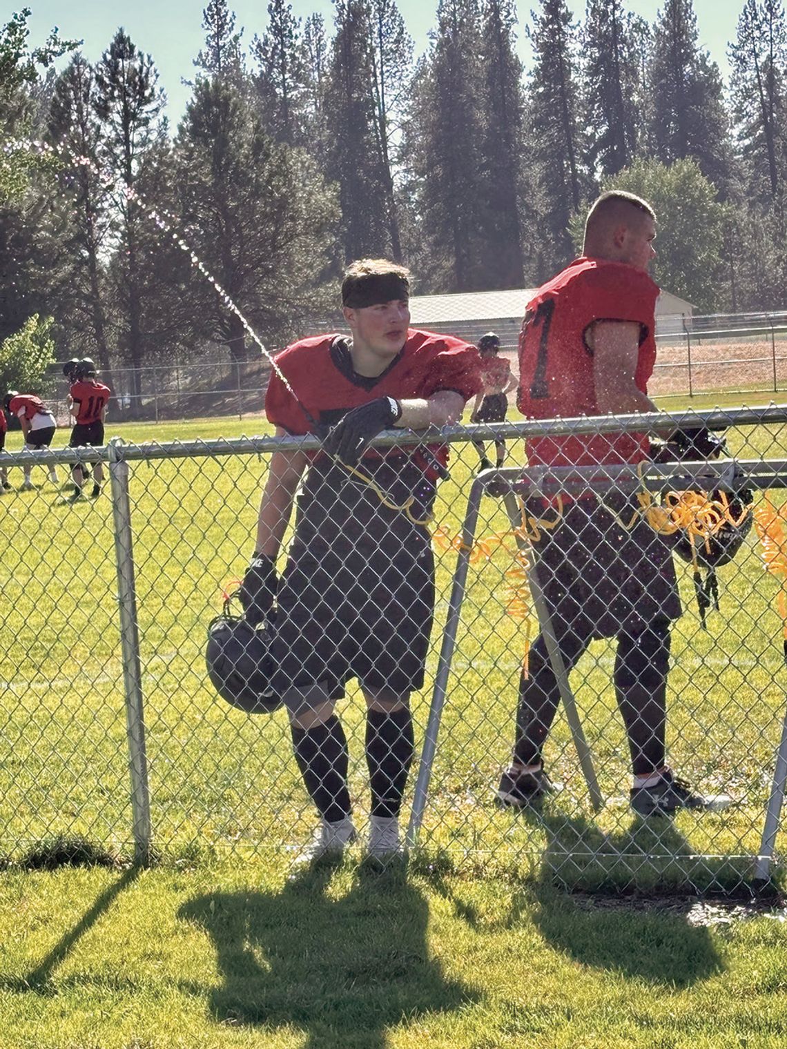 Cooling off before the game heats up