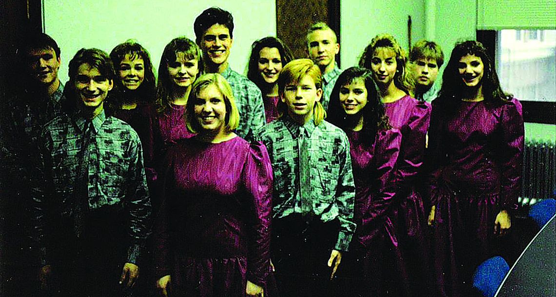 Early choir days Early choir days