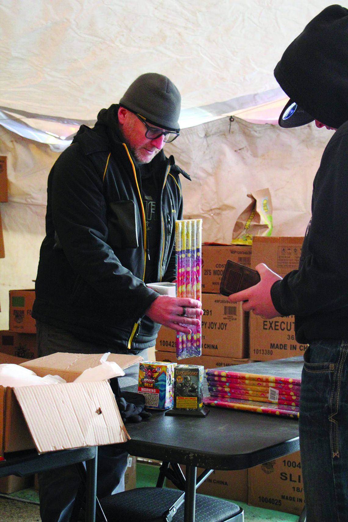 Final day for fireworks Final day for fireworks