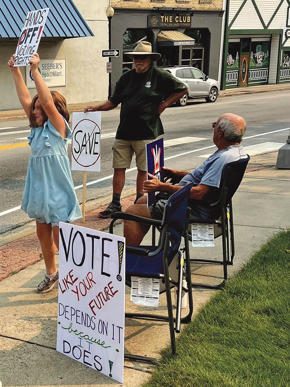 ‘Hands off our vote’ ‘Hands off our vote’