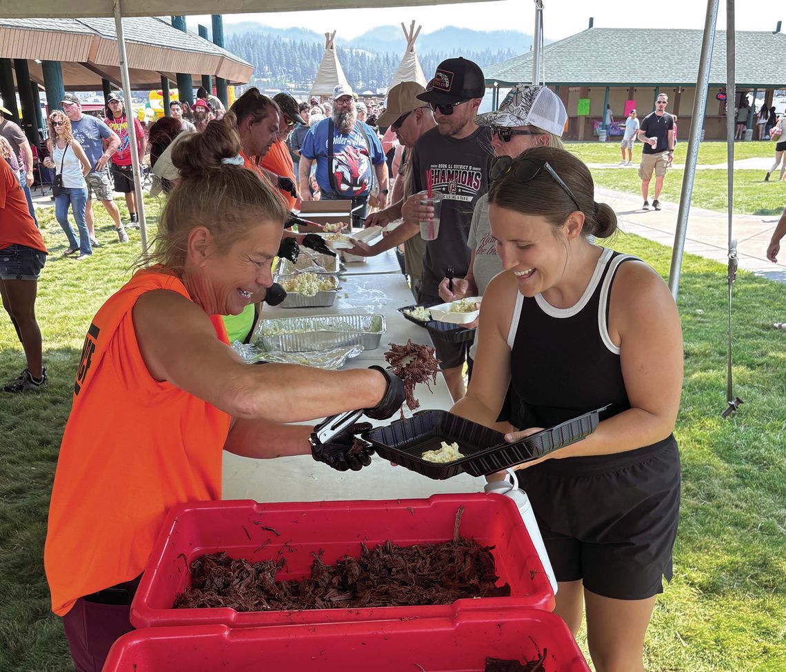 Kalispels serve up buffalo at annual Pow-Wow Kalispels serve up buffalo at annual Pow-Wow