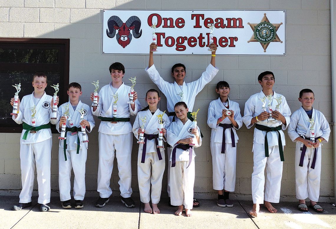 Local karate winners