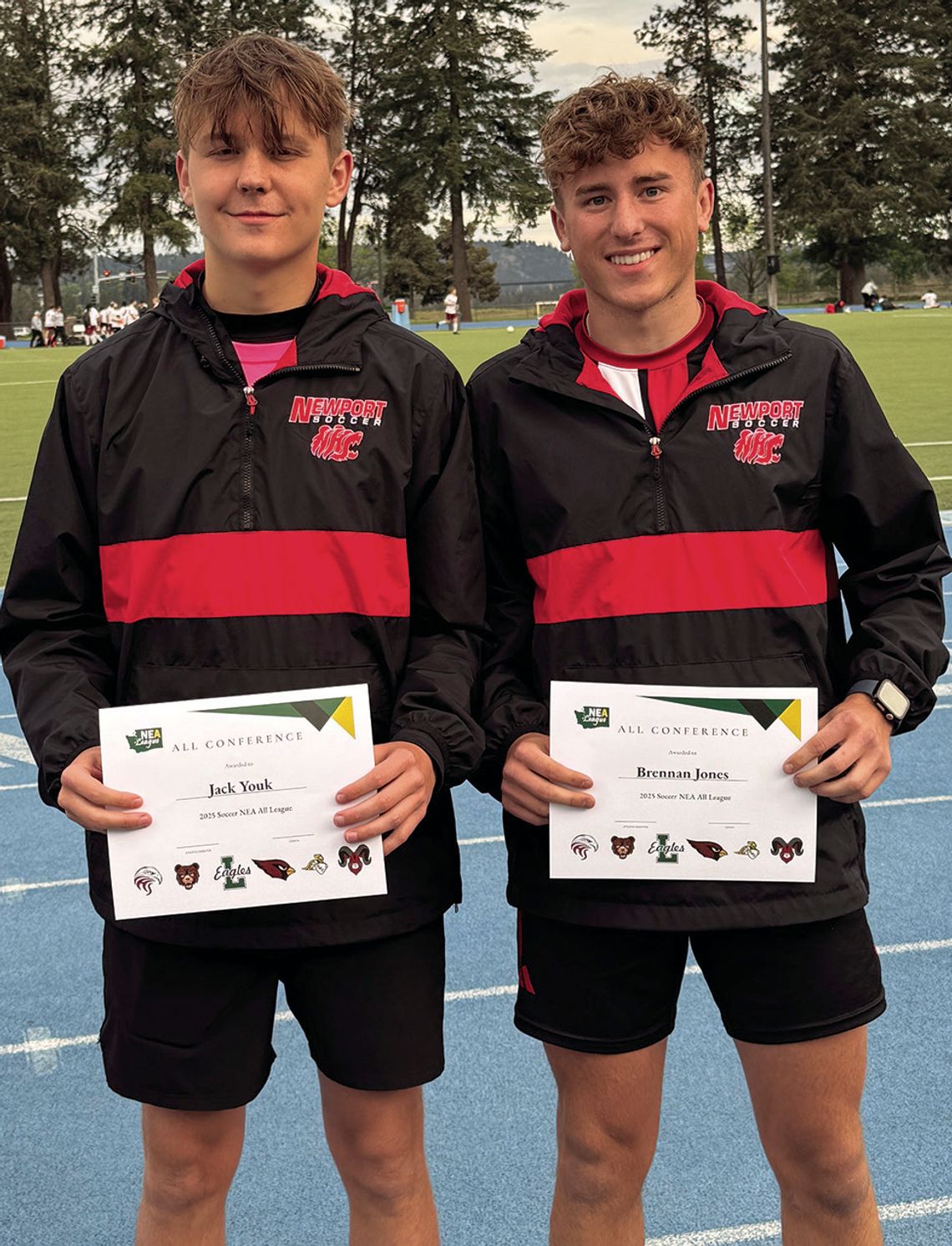 Newport players named to soccer All League