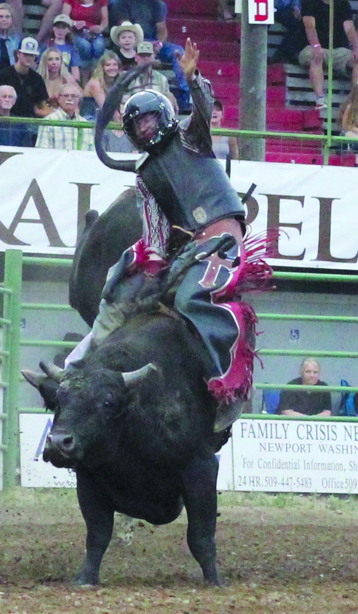 Newport Rough Stock Rodeo draws ‘Saddle bronc girl’