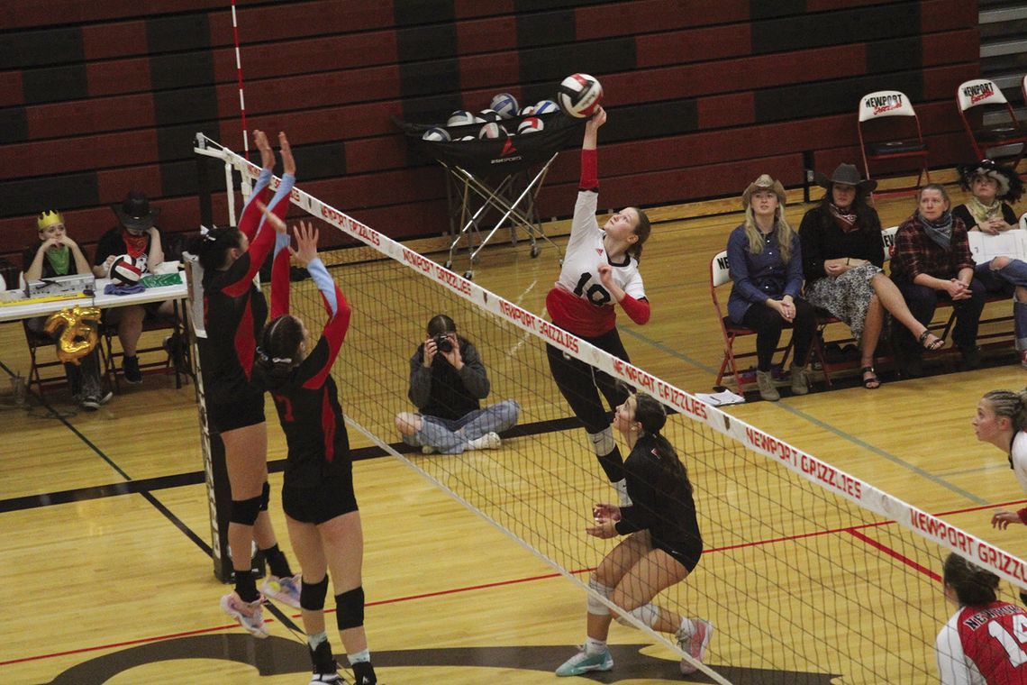 Newport volleyball headed to Districts