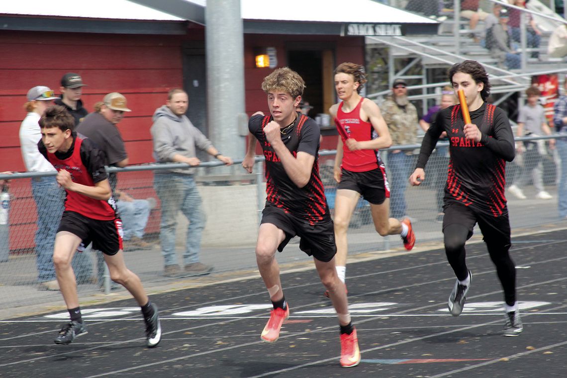 Priest River boys walk away with third trophy of season