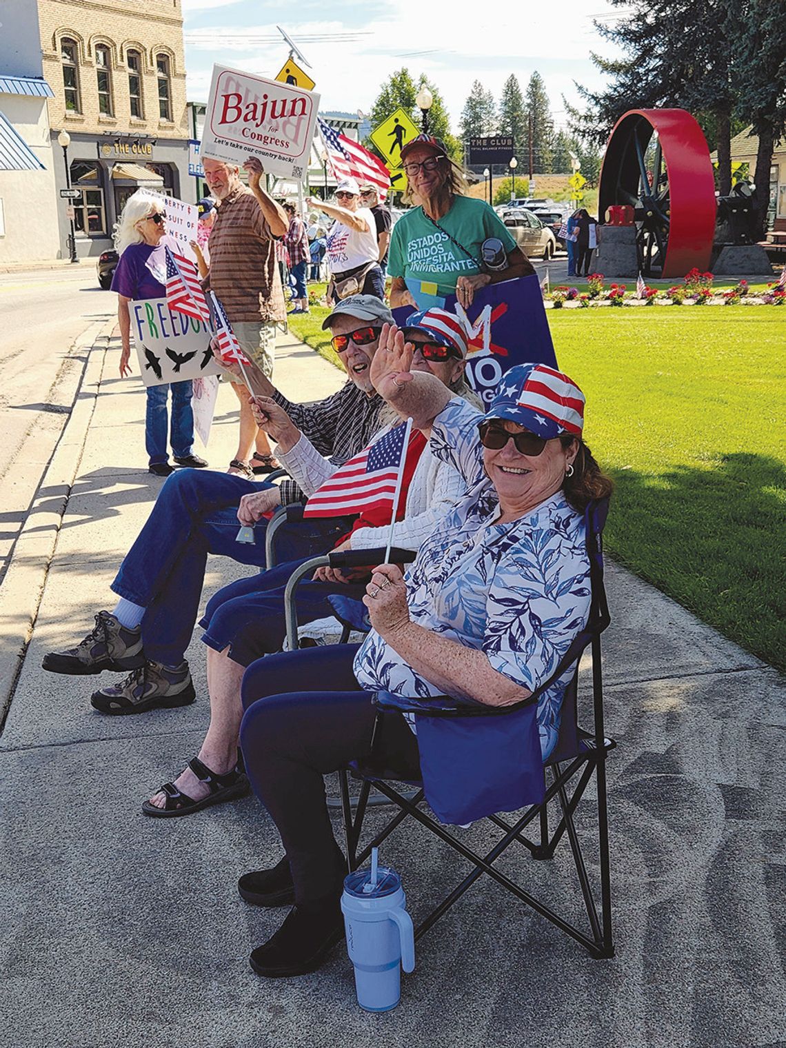 Rallying for freedom