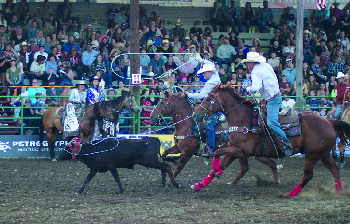 Roping tough at Newport Rodeo