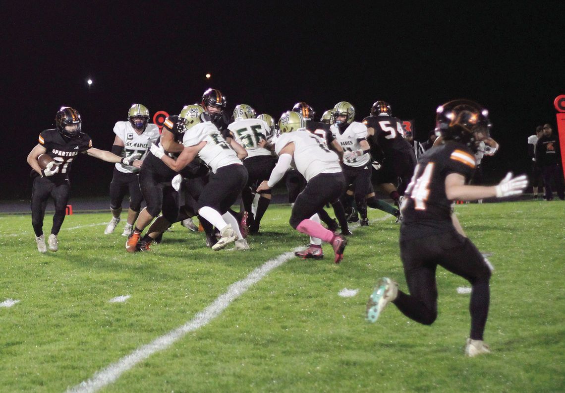 Spartans hold on for 16-15 win Spartans hold on for 16-15 win