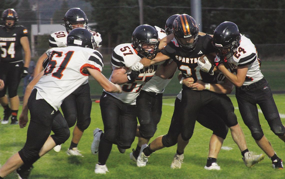 Spartans overwhelm Salmon