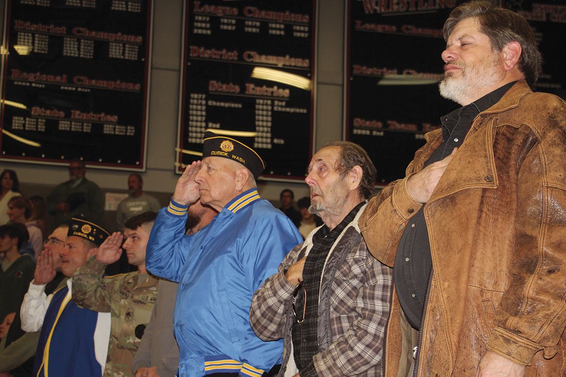 Students honor veterans at assembly