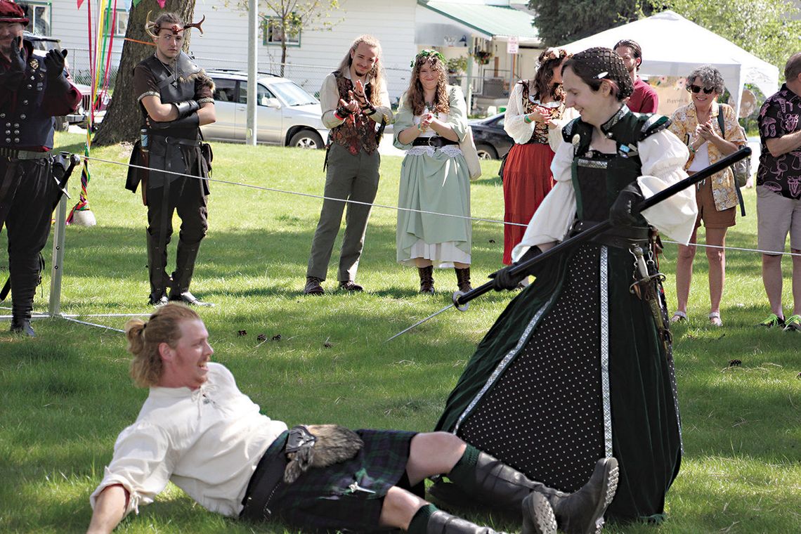 Swordfights strike a blow at the Renaissance Fair