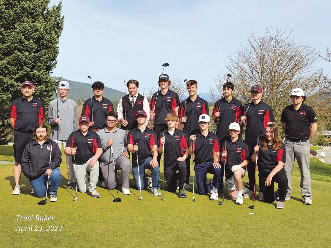 Three qualify for second round of district golf