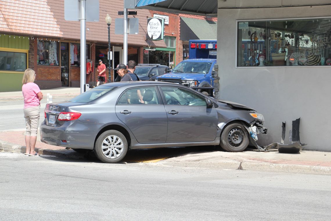 Three vehicles crash downtown on same day