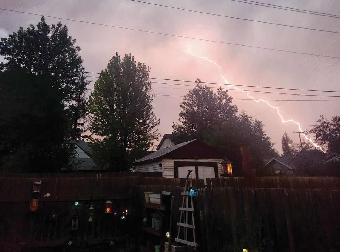 Thunderstorm turns out the lights