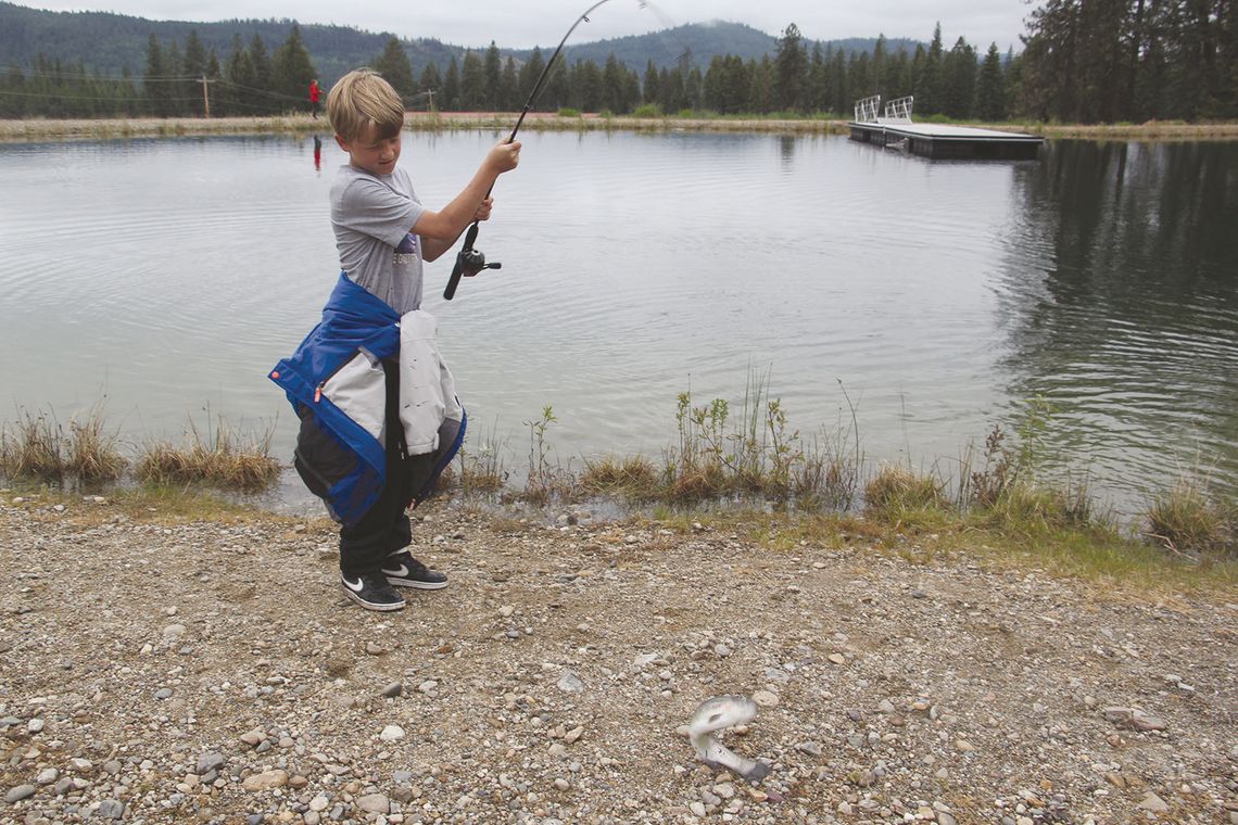Tribal pond opens for Cusick students Tribal pond opens for Cusick students