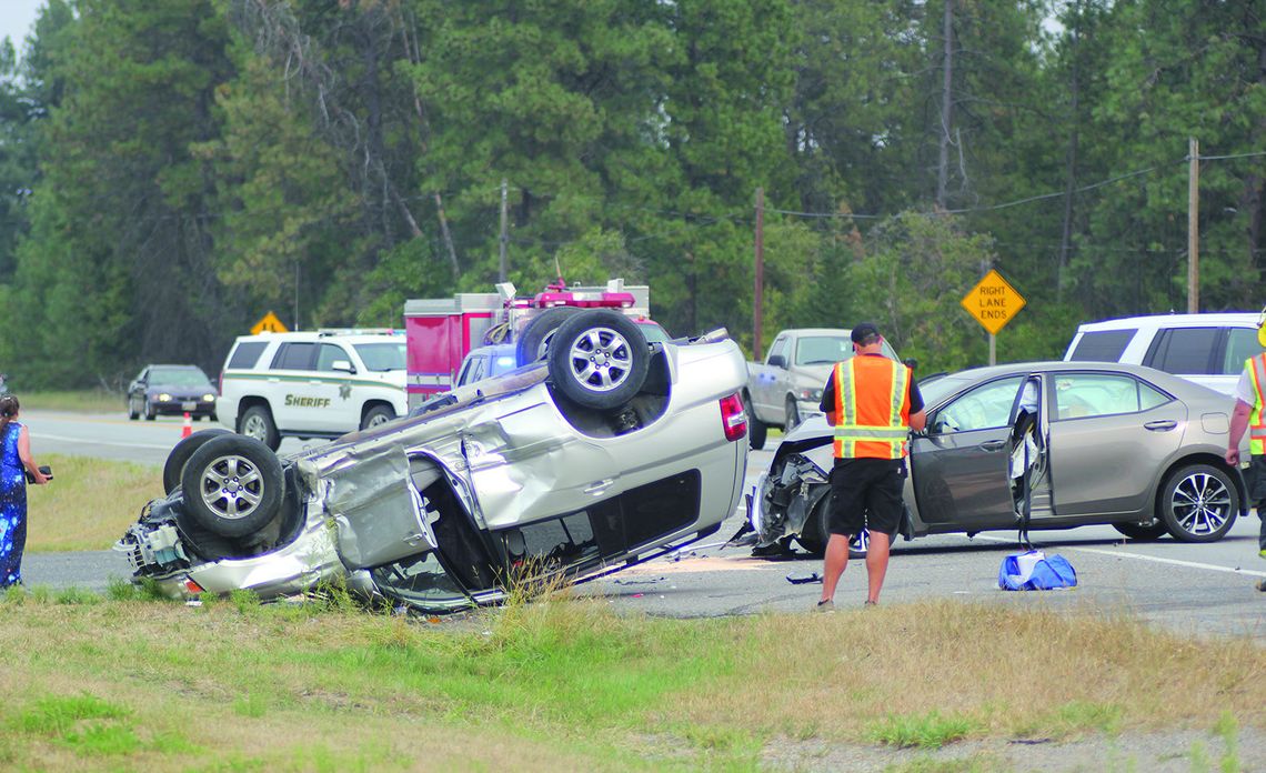 Two car collision