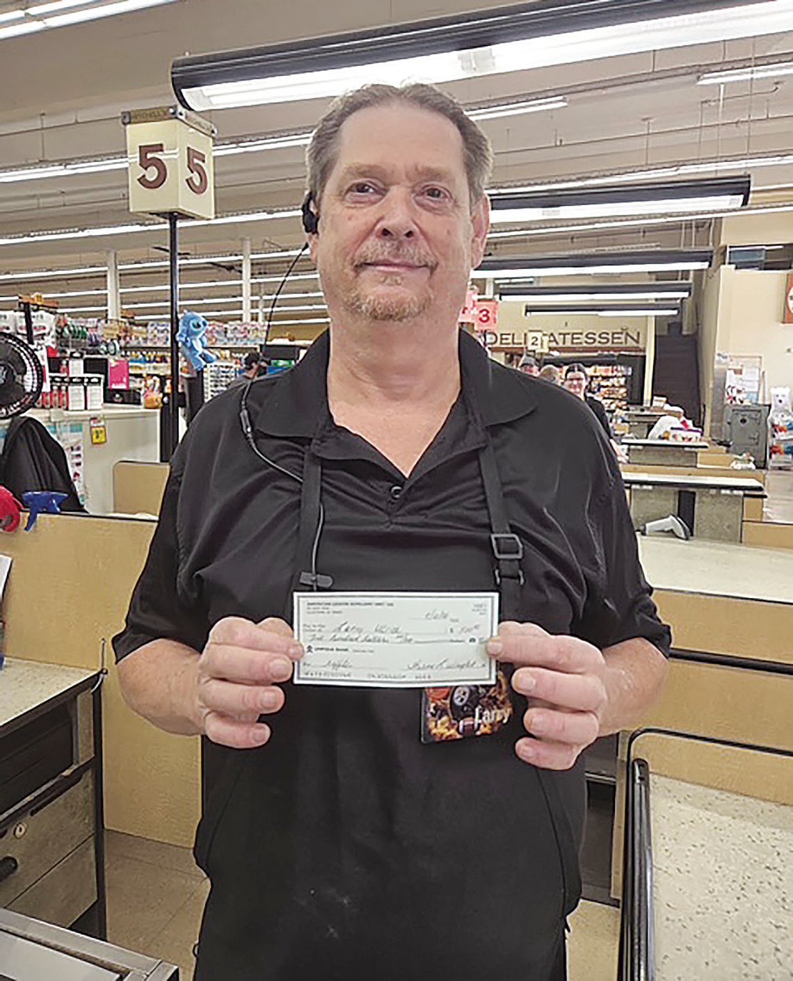 Ulrich wins raffle