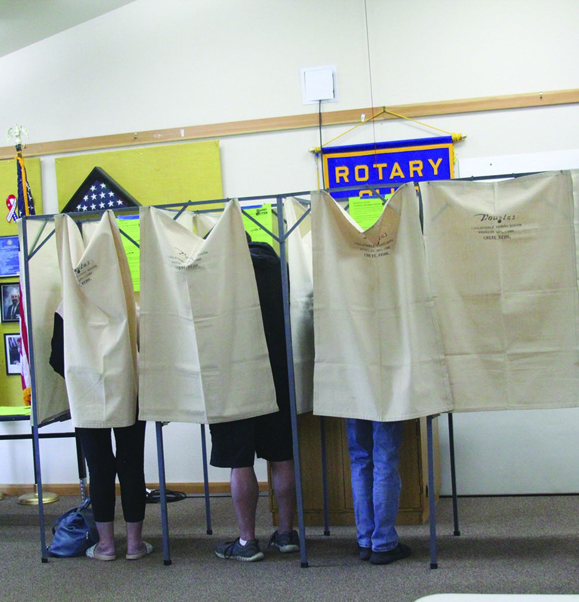 Voting at Oldtown