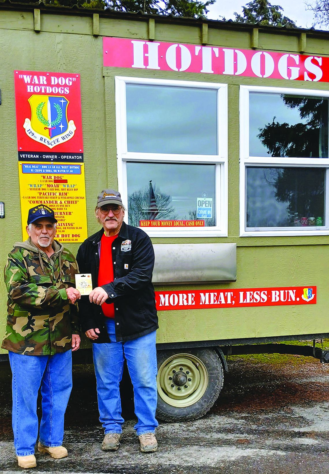 Wardog raffle winner Wardog raffle winner